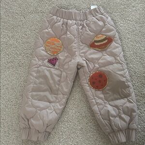 Patagonia kids quilted puff joggers 2T